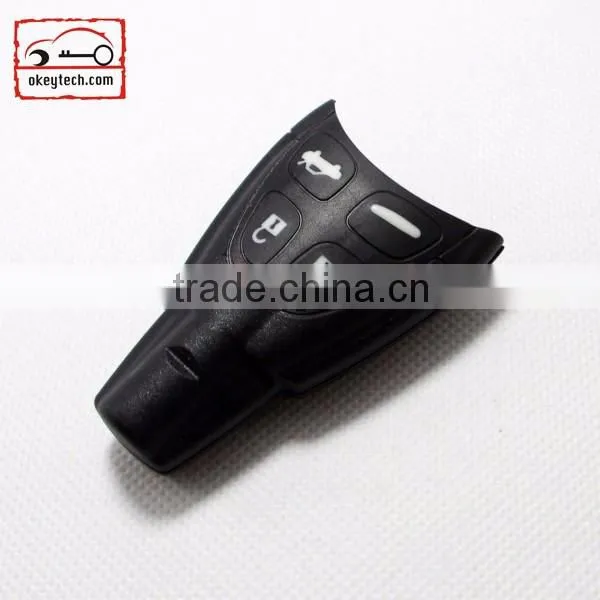 High Quatity Saab remote key shell Car Key saab soft 4 button romote key case saab fob