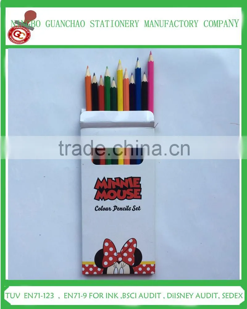 color pencils set/color pencil/12 color pencil