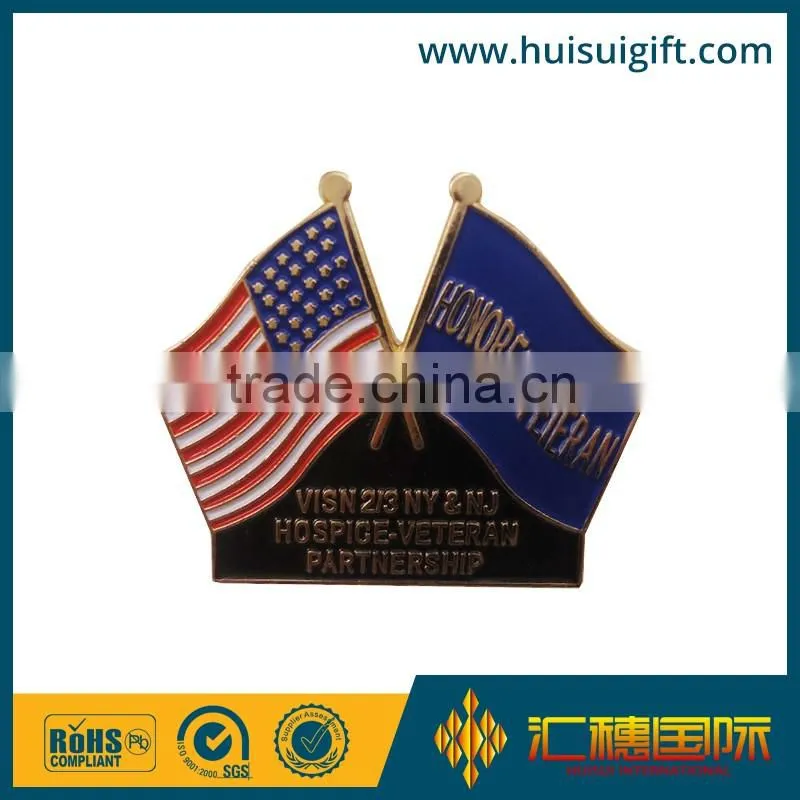 wholesale promotional fashionable tin button badge with pin