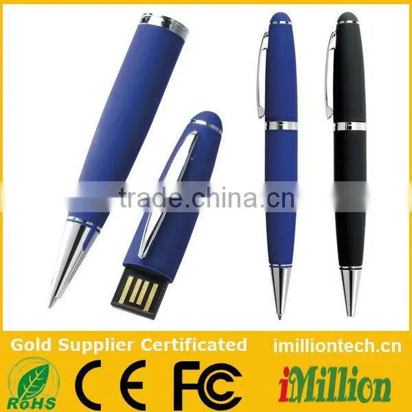 luxury gel pen stylus touchscreen usb flash drives