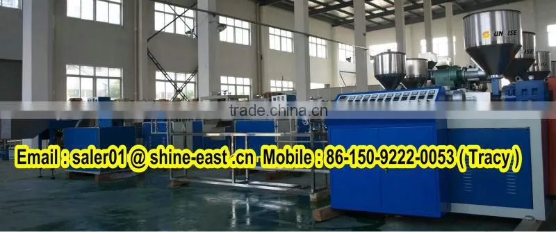 Hydraulic protection hose production line