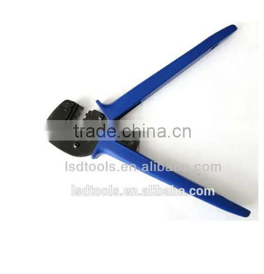 A-2546B Solar PV hand crimping tool for non-insulated open plug-type connectors 2.5~6mm2,LSD brand professional crimp plier