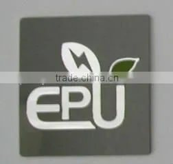 Waring sign for machine nameplate