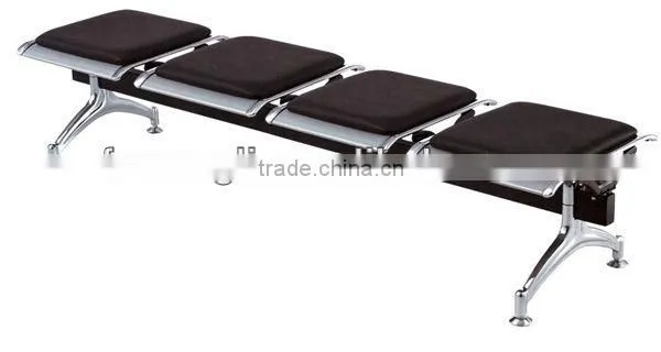 4 seater public bus station waiting chair