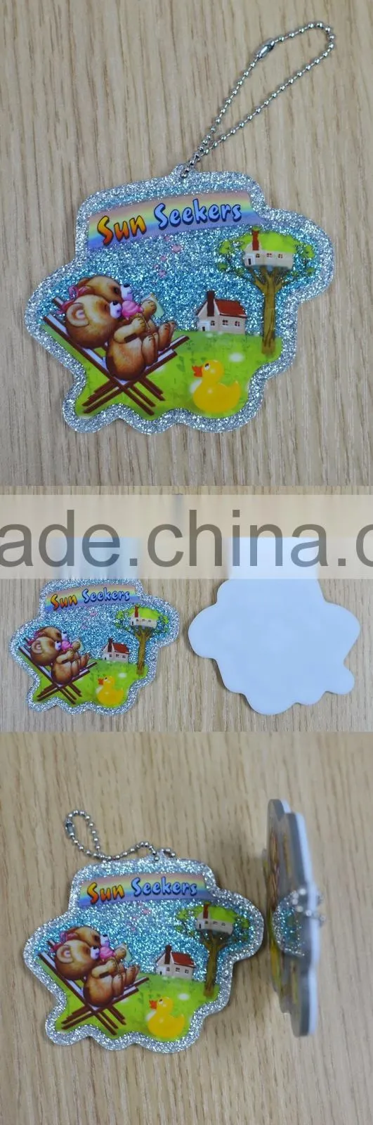 Flower Keychain Customized, Mink acrylic Keychains