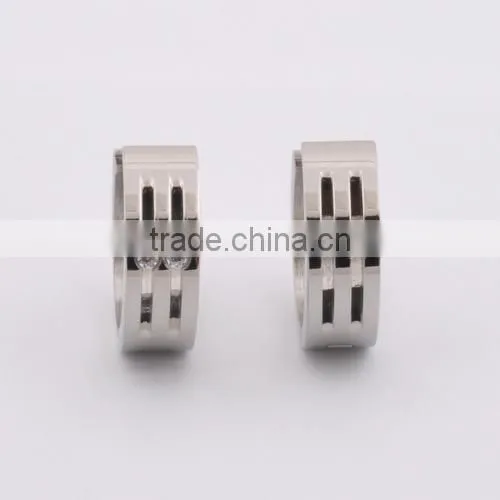 Stainless Steel Gold Earrings Designs For Girls(BE10657)