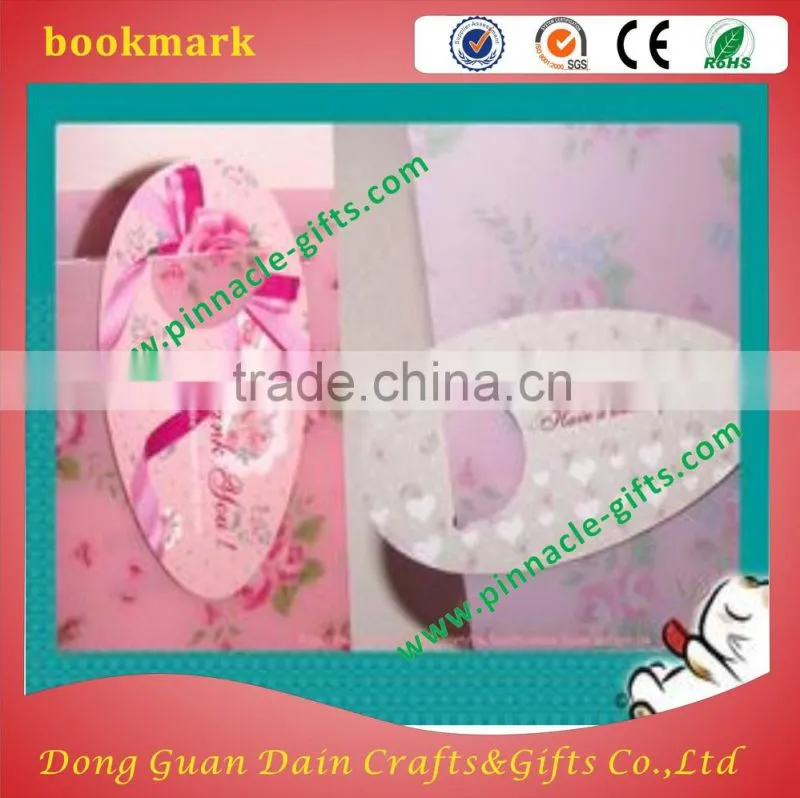OEM new plastic Book Marks with good quality for retails