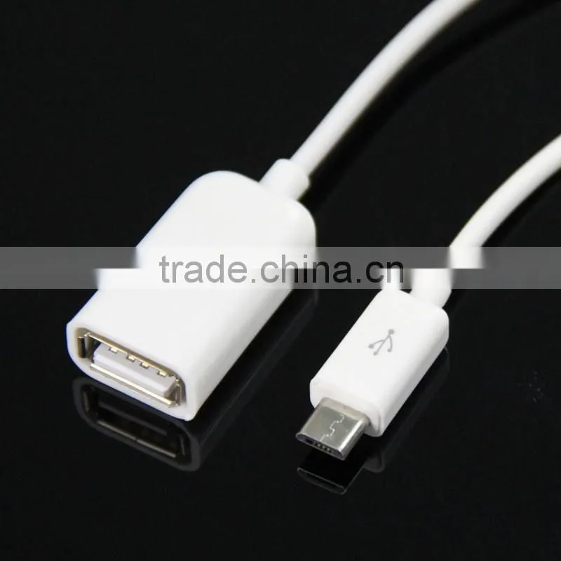 Factory sale attractive micro style usb otg cable