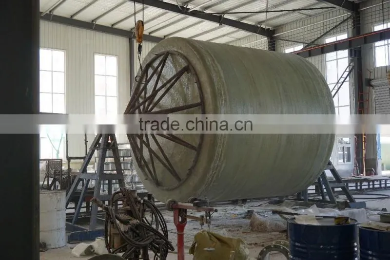 GRP FRP vessel tank winding machine