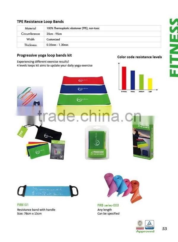 ZHENSHENG fitness resistance exercise band