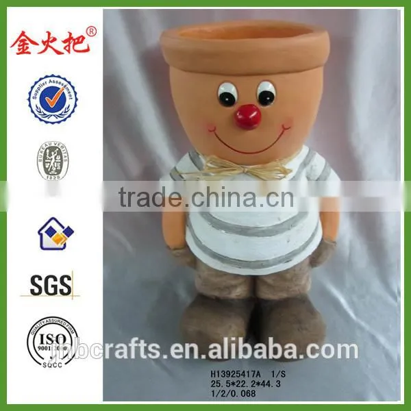 Promotional Handmade Garden flower planter for decor&flower pot