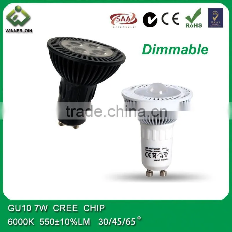 High Lumen and Quality WEJ AC100-240V 10W led spotlight GU10