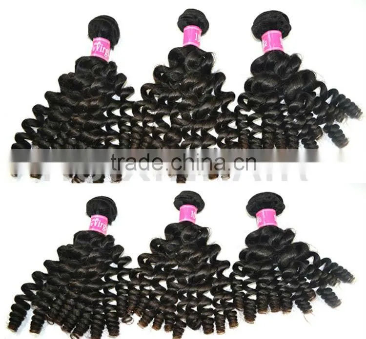Silky Soft Rich Looking Malaysian Baby Curl Natural Human Hair