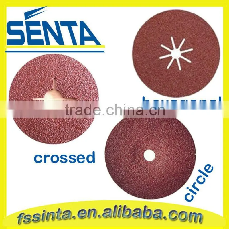 7" 180x22mm Vulcanized Coated Fibre Disc