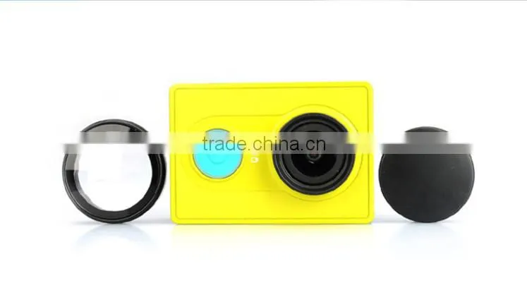Hottest Xiaomi yi UV filter + lens cap Set for XIAOMI YI Camera