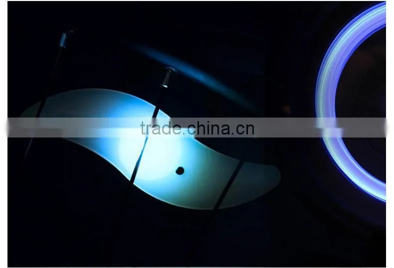 Water resistant led wheel light for bicycle easy mount and release