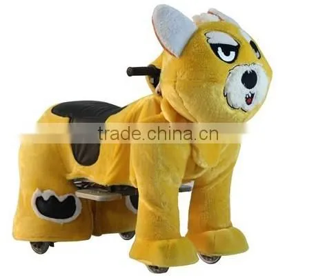 Walking plush cat toy