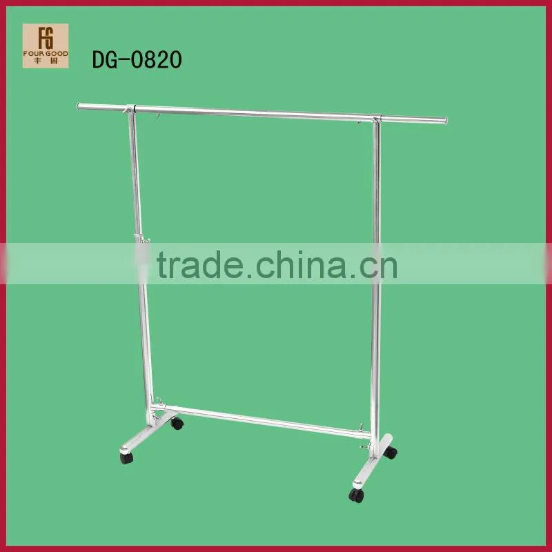 display garment hanging rails