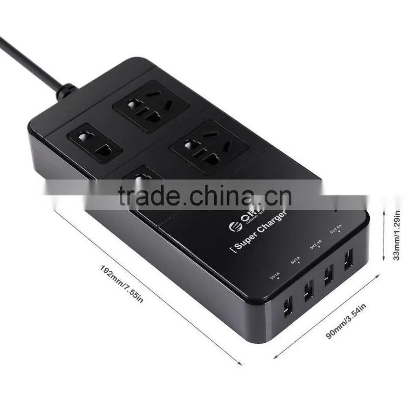 2015 new product US power extension cord/Smart Power Strip with usb charging ports