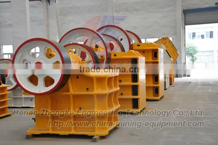 China factory iron ore diesel engine jaw crusher