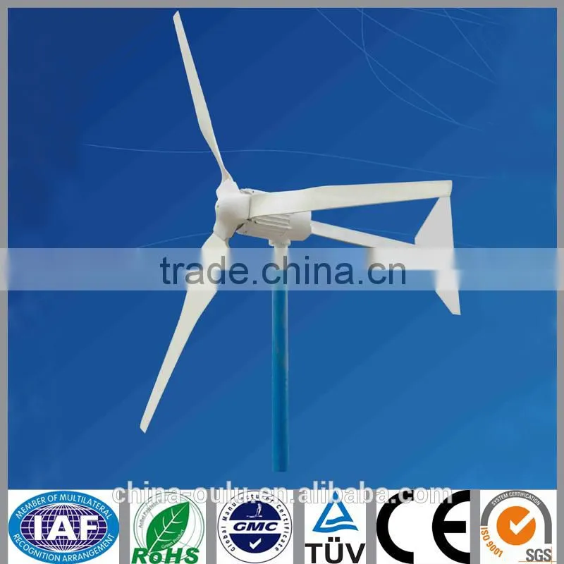 300W 12V/24V wind turbine generator for home solar system, wind&solar wind generator