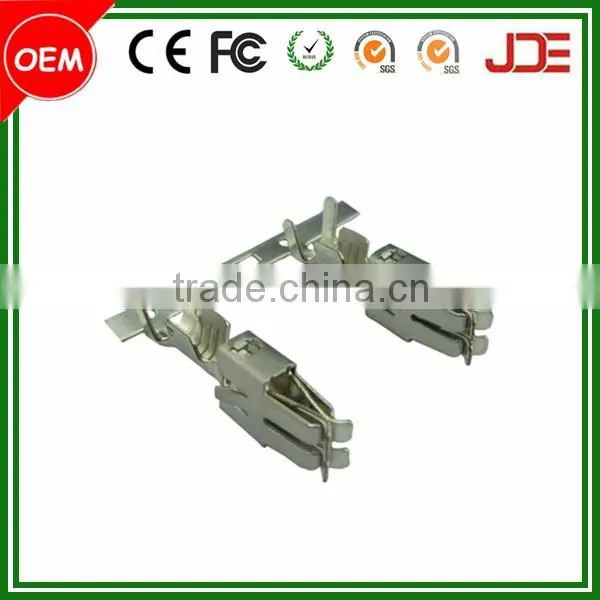 927824-2 Customized female auto connector crimping pin terminal