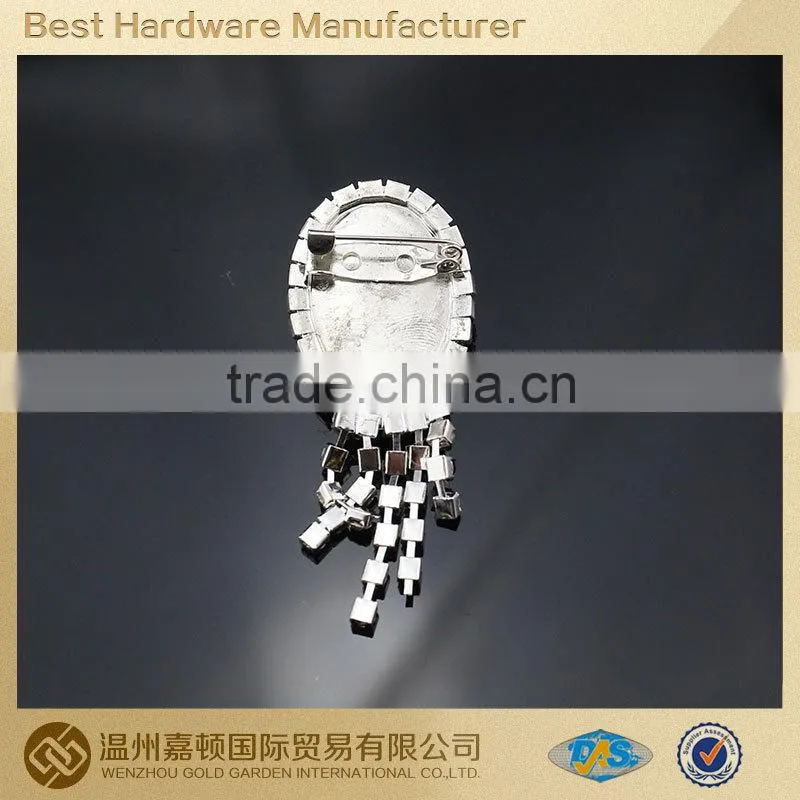beautiful fashion rhinestone pearl brooch wedding