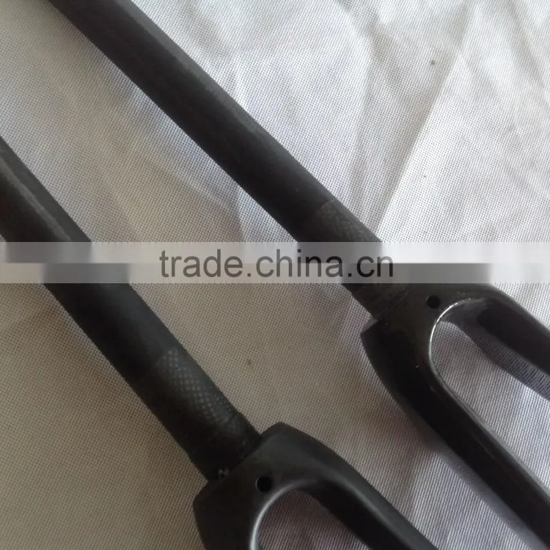 Factory directly selling cheap fixed gear carbon fork,700C V brake sterred carbon road bike fork