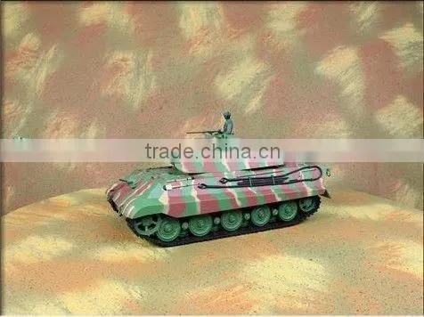 1/16 german king tiger II rc tank with sound and smoking/henglong rc tank