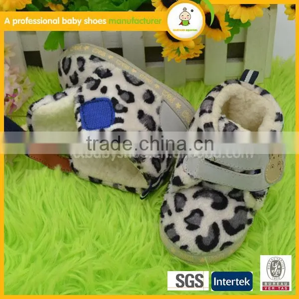 New arrival winter warm baby shoes 2016 hot sale high quality soft baby winter shoes