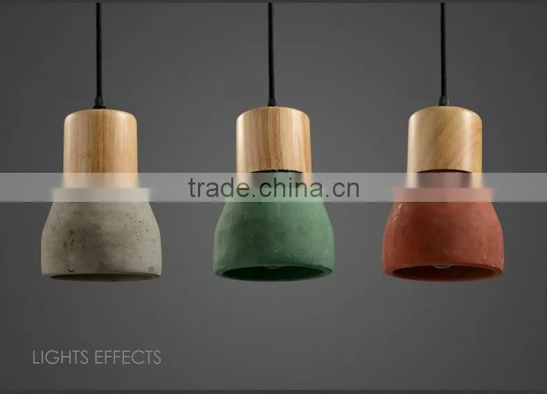 Nice concrete pendant lamp vintage industrial lights manufacturer