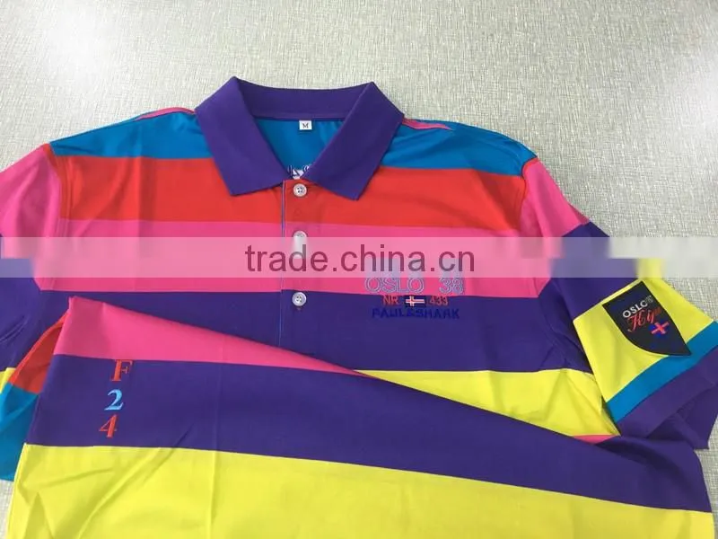100%cotton yarn dyed jersey double mercerized cotton t-shirt