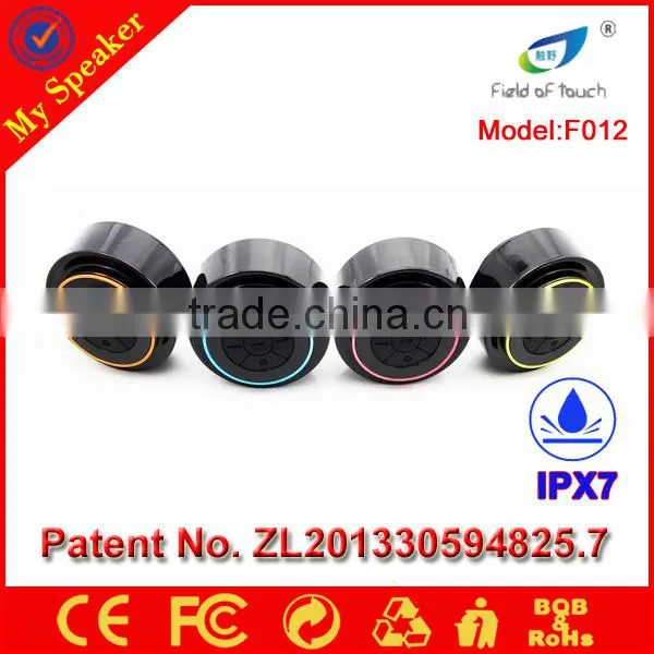 F015 model rechargeable stereo bluetooth speaker waterproof