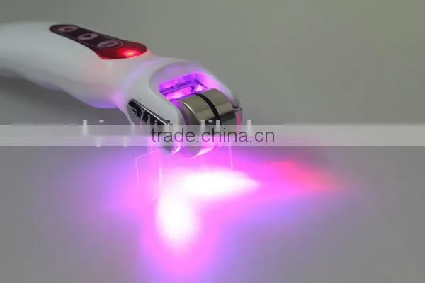 newest multifunctional DNS 540 derma rolle microcurrent led light machine with photon and galvanic therapy
