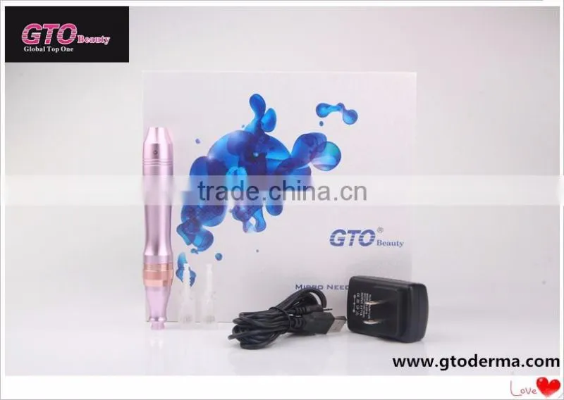 GTO Hot new micro needle pen rechargeable electric derma pen