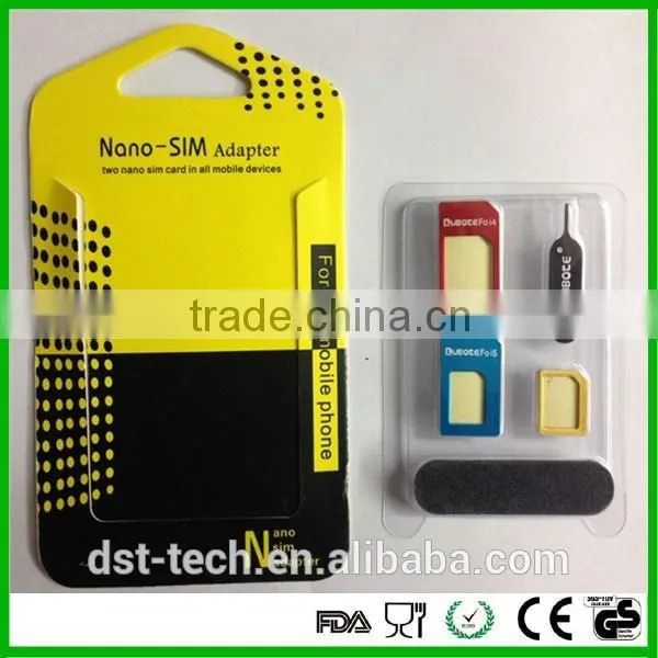 Nano Sim Card Adapters Standard Sim Card & Tools for iPhone