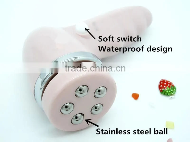 4 in1 Ultrasonic Multi-function Electric Face Beauty Deep Cleaning Massage Brush