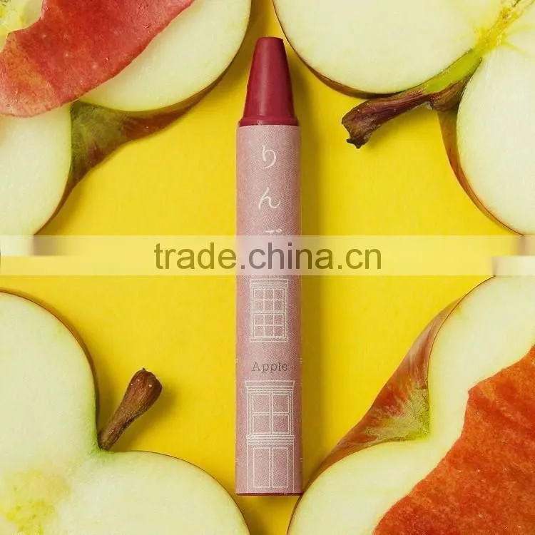 Japanese eco-friendly crayon with natural vegetable colors