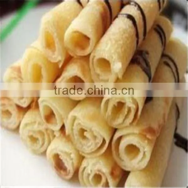 2014 hot sale and high efficiency Crispy biscuit roll making machine