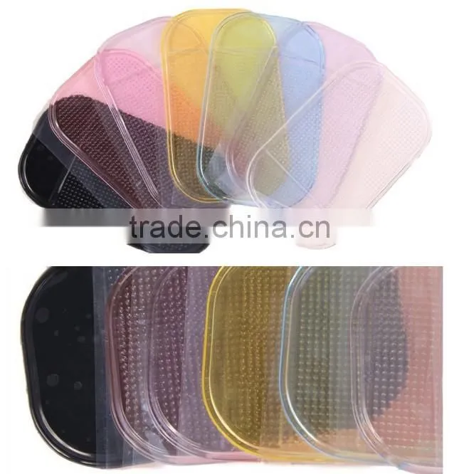 Pu Gel Sticky Pad Phone Holder For Car