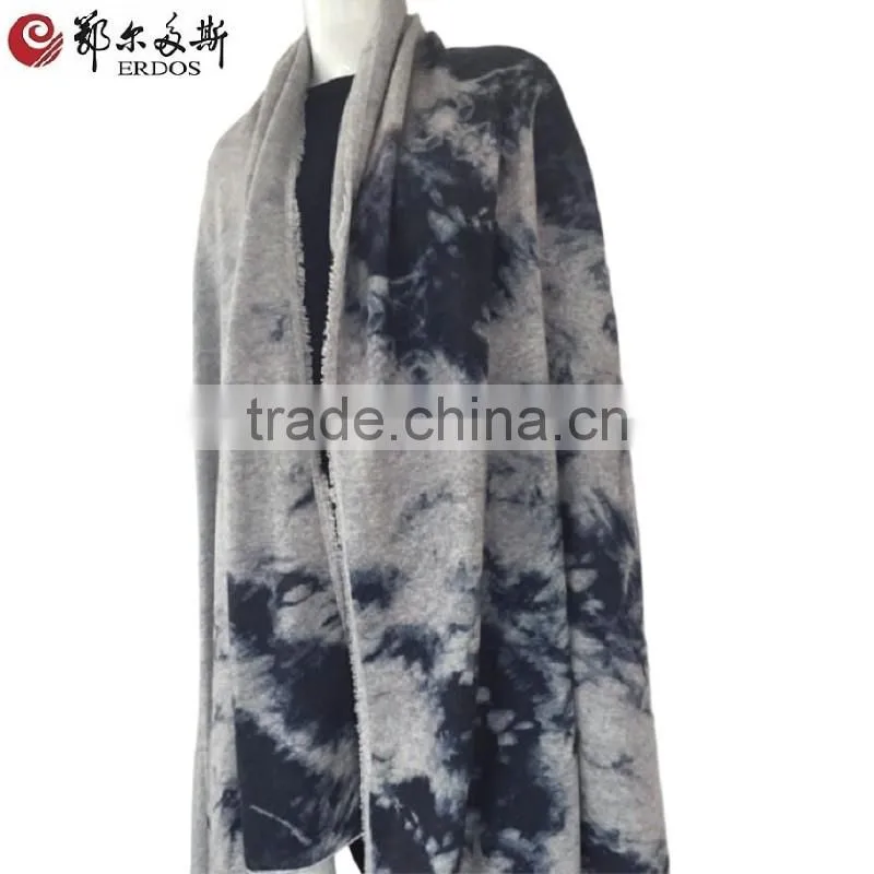 Erdos wholesale 2016 design printed blanket scarf shawl