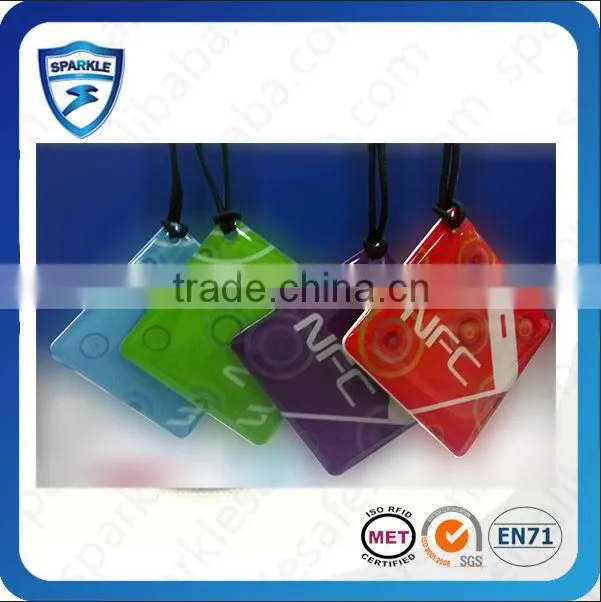 programable printable ISO/IEC 14443 anti-metal nfc rfid label e-wallet