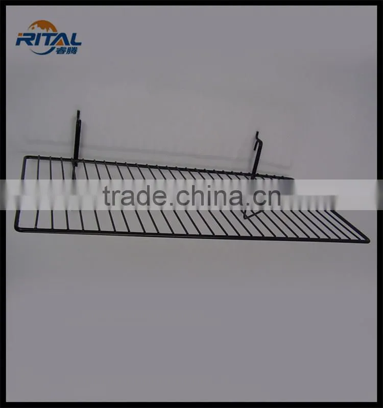 supermarket metal display racks for fruit and bread