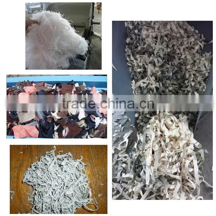 Neweek factory price waste cloth jeans rag cutting machine