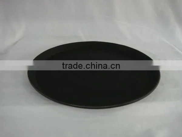 Heavy duty non-slip service tray, rectangular
