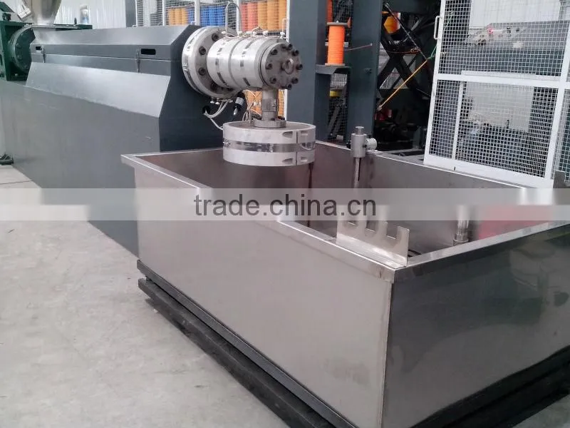 High efficiency monofilament extrusion line