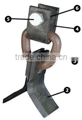 CHINA TILLER BLADE SQ-RING