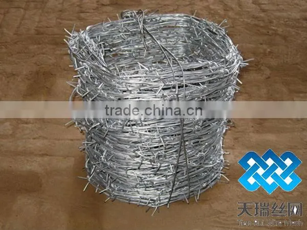 High quality different types of galvanized barbed wire