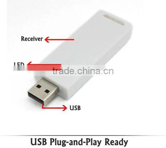 Wireless Remote Controller w USB Receiver for PC Laptop