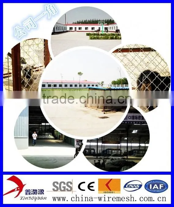 Fence netting for slope protection